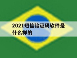 2021短信验证码软件是什么样的