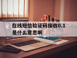 在线短信验证码接收0.1是什么意思啊