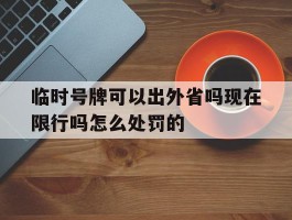 临时号牌可以出外省吗现在限行吗怎么处罚的