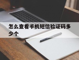怎么查看手机短信验证码多少个
