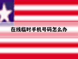 在线临时手机号码怎么办