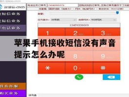 苹果手机接收短信没有声音提示怎么办呢的简单介绍