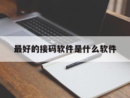 最好的接码软件是什么软件