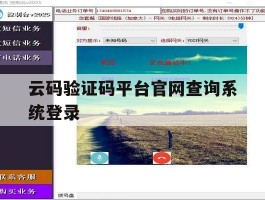 云码验证码平台官网查询系统登录