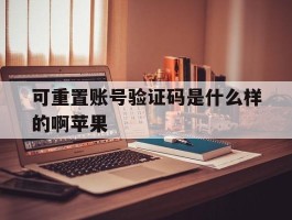 可重置账号验证码是什么样的啊苹果