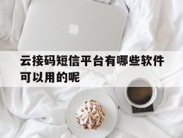 包含云接码短信平台有哪些软件可以用的呢的词条