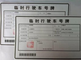 临时号牌最多可以办几次牌照啊现在