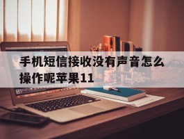 包含手机短信接收没有声音怎么操作呢苹果11的词条